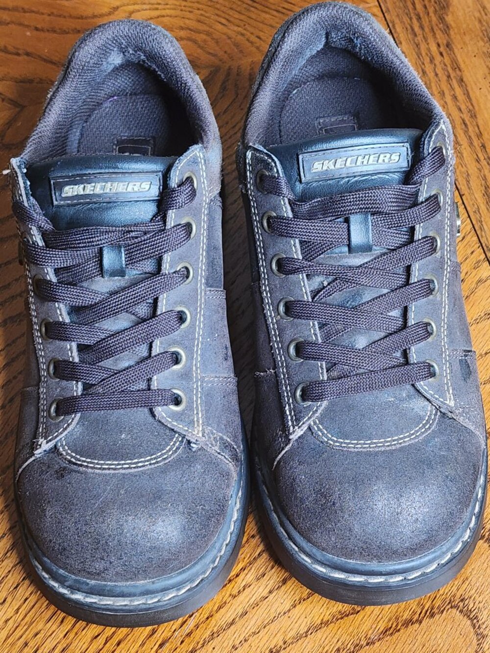 VTG Skechers Platform Jammers Chunky Lug Sole Shoes Women’s Sz 7.5 Grunge Y2K